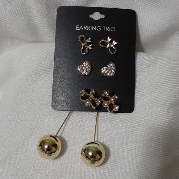 EARRINGS TRIO JEWELRY - Picture 2 of 4